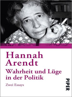 cover image of Wahrheit und Lüge in der Politik